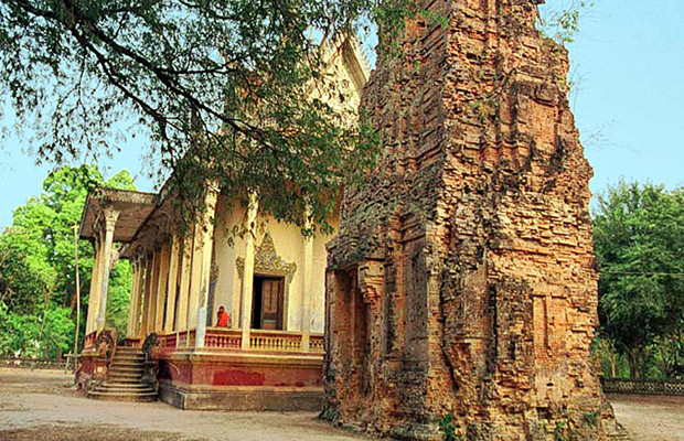 Andet Temple, Kampong Thom in Cambodia