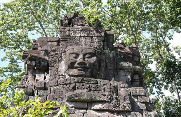 Bakan or Preah Khan Kampong Svay Temple in Cambodia