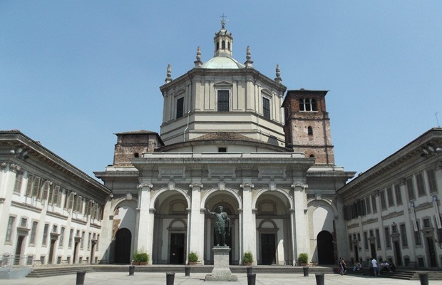 Basilica San Lorenzo Maggiore in Italy