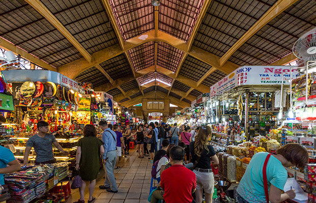 Ben Thanh Market in Vietnam