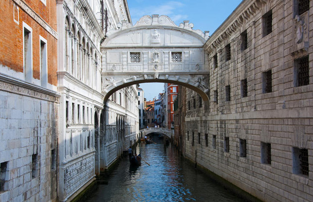 Bridge of Sighs in Italy