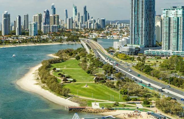 Broadwater Parklands in Australia