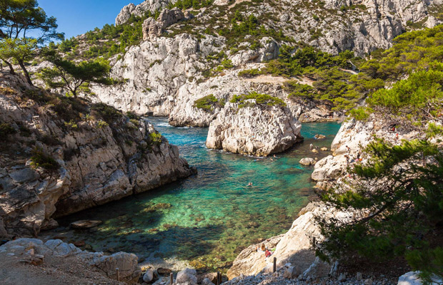 Calanque de Sugiton in France