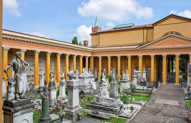 Certosa di Bologna in Italy