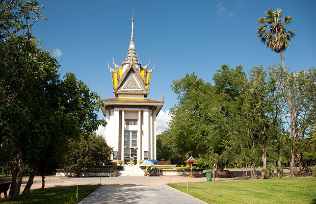 Choeung Ek Killing Field Centre in Cambodia