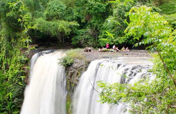 Chrey Yos Waterfall in Cambodia