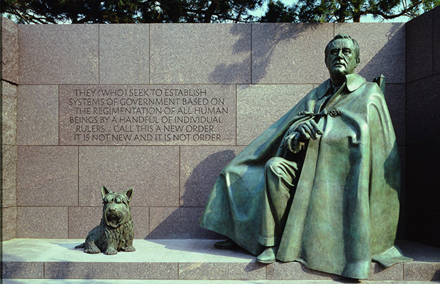 Franklin Delano Roosevelt Memorial in USA