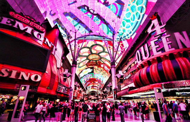 Fremont Street Experience in USA