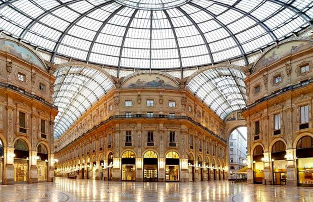 Galleria Vittorio Emanuele II in Italy