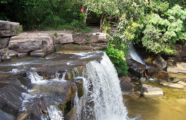 Kbal Chhay Waterfall in Cambodia