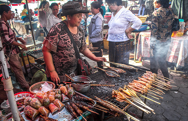 Kep’s Crab Market in Cambodia