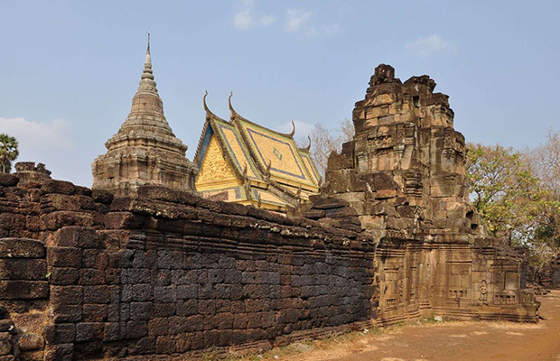Nokor Bachey Temple in Cambodia
