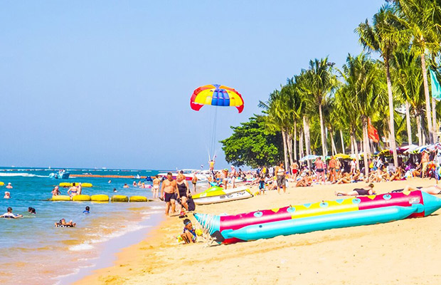 Pattaya Beach in Thailand