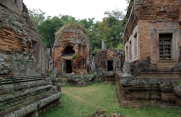 Phnom Chisor Temple in Cambodia