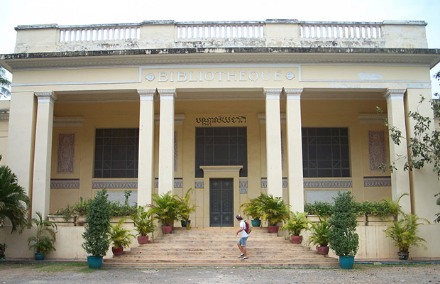 Phnom Penh National Library in Cambodia