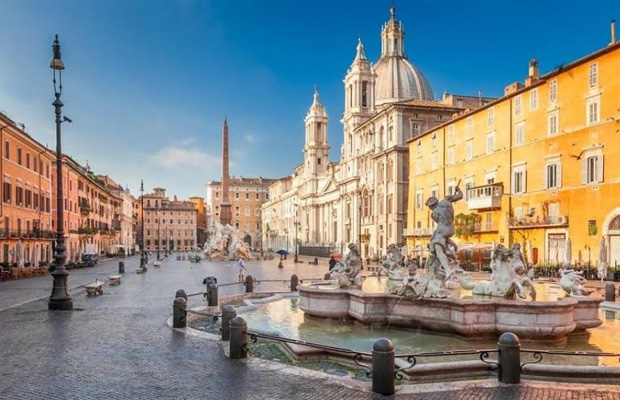 Piazza Navona in Italy