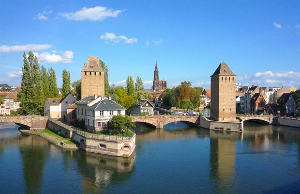 Ponts Couverts, Strasbourg in France