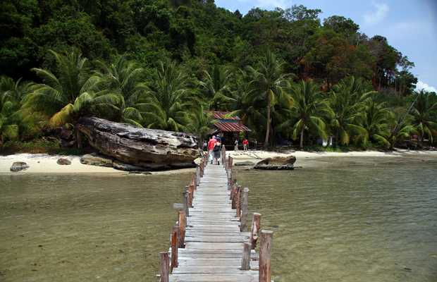Ream National Park in Cambodia