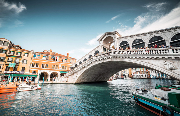 Rialto Bridge in Italy