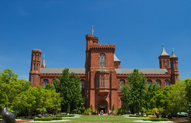 Smithsonian Castle in USA