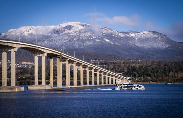 Tasman Bridge in Australia