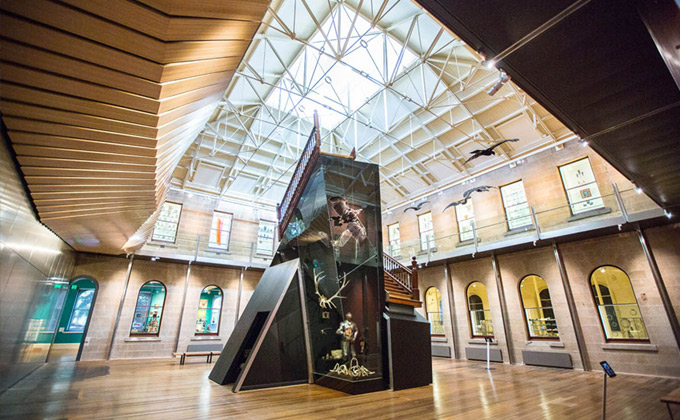 Tasmanian Museum and Art Gallery in Australia