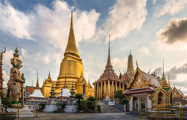 Temple of the Emerald Buddha in Thailand