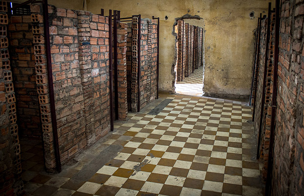 Tuol Sleng Genocide Museum in Cambodia