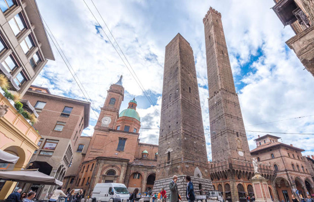 Two Towers Bologna in Italy