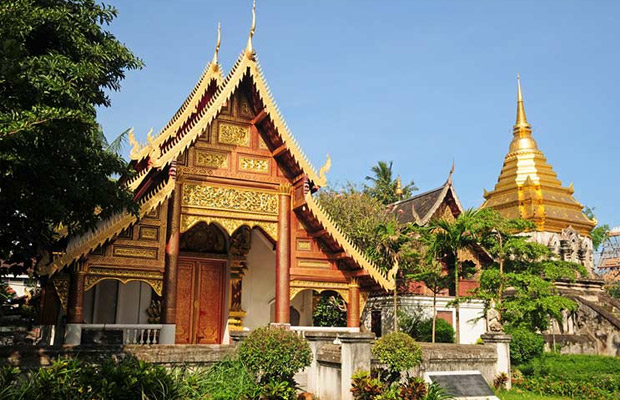 Wat Chiang Man in Thailand