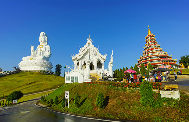 Wat Huay Pla Kang in Thailand